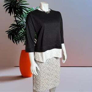 NWT Ricki’s Crew Neck Fooler Top Size L